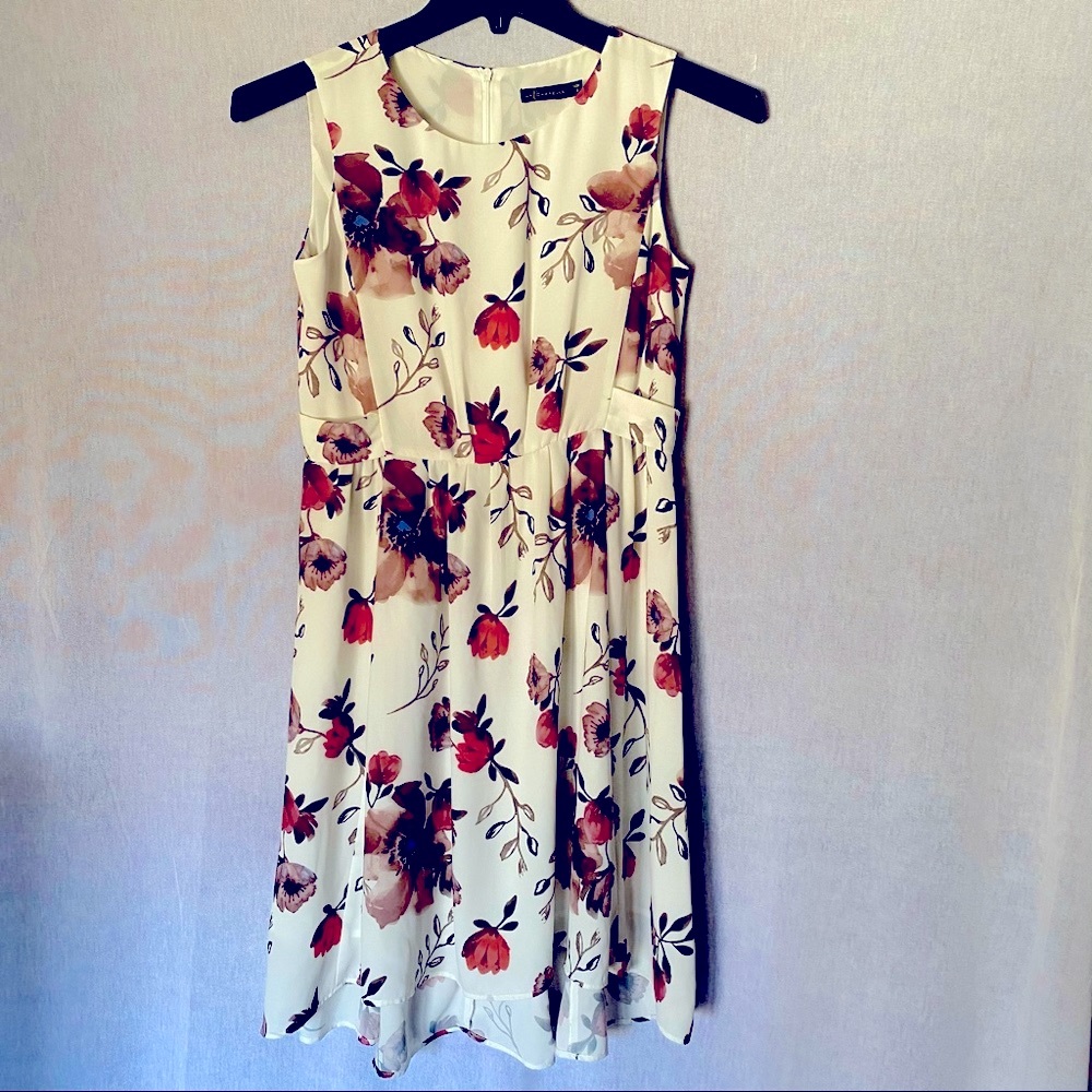 Floral summer Sleeveless dress size 38